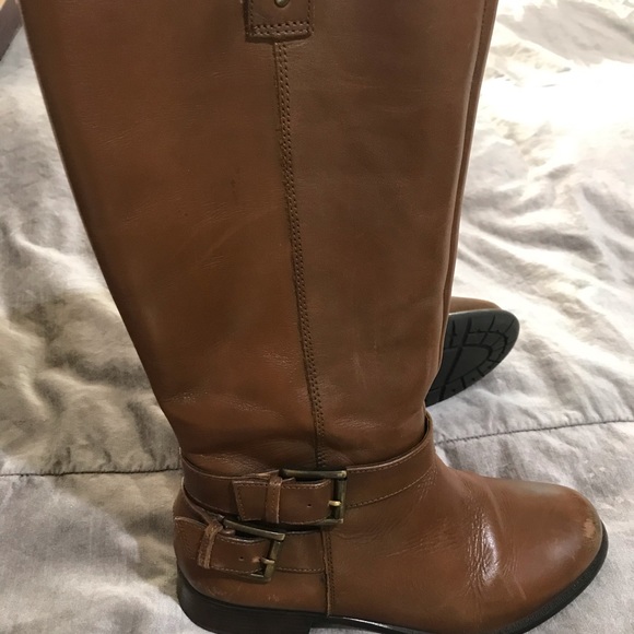 Clark’s Brown Leather Boots - Picture 2 of 5